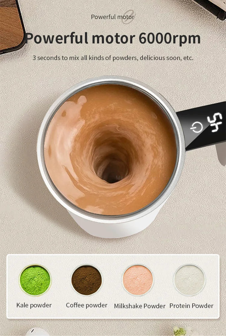 Magnetic Self-Stirring Mug