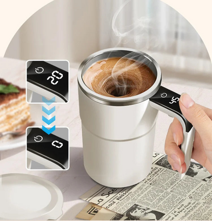 Magnetic Self-Stirring Mug